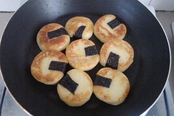 日式煎海苔土豆饼的做法图解7