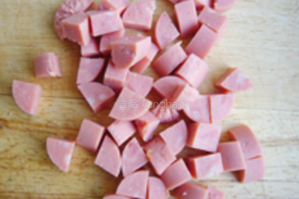 橄榄火腿菜包饭的做法图解4