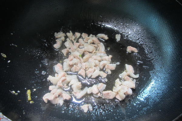 咸豆角炒肉的做法图解2