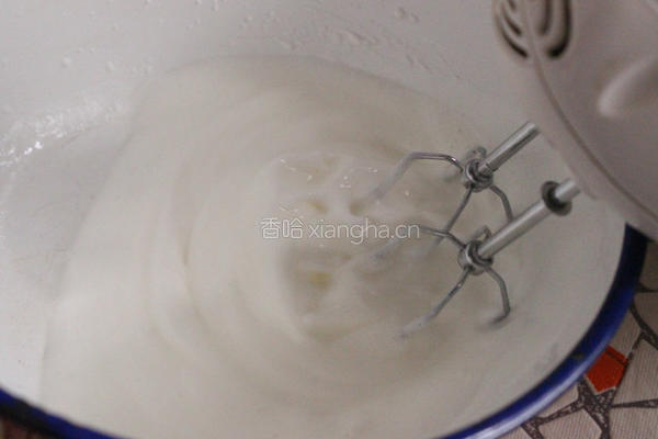 蜜红豆蛋白蛋糕的做法图解6