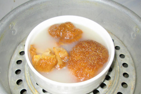 猴头菇扒油菜心的做法图解5