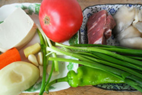 牛肉揪面的做法图解1