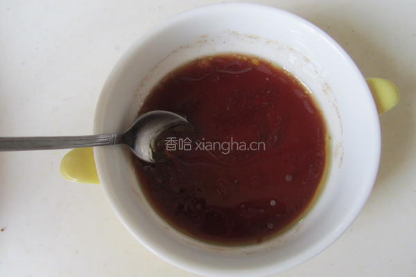 烟熏鸭脯肉红酒梨的做法图解4