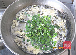 海虹汤韭菜打卤面的做法图解12