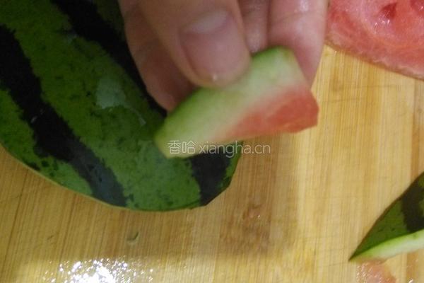 爱心水果拼盘的做法图解4