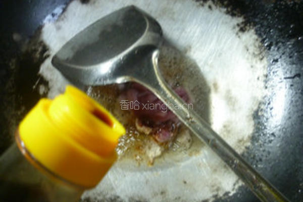 榨菜里脊肉炒梅豆的做法图解3