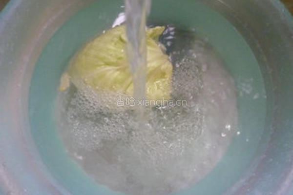 梅豆炒牛心菜的做法图解4