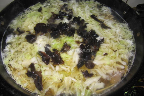 牛肉白菜面的做法图解10