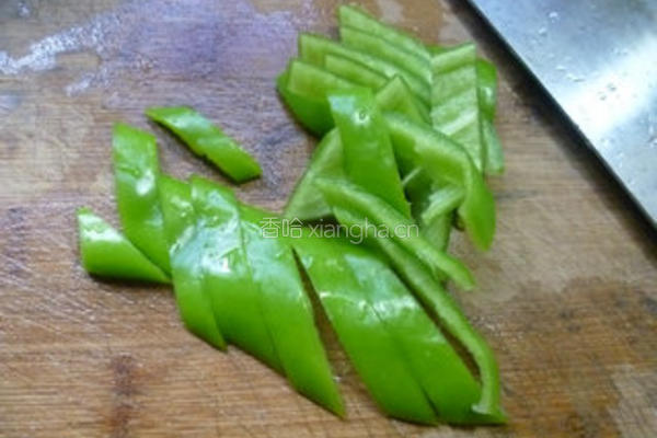 香干炒茄子的做法图解3