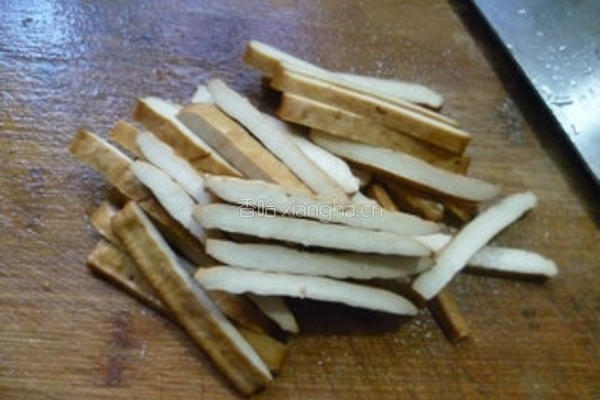 香干炒茄子的做法图解6