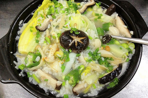 菌菇汤饭