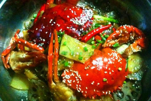 干锅香辣青蟹