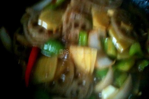 干锅香辣青蟹的做法图解4