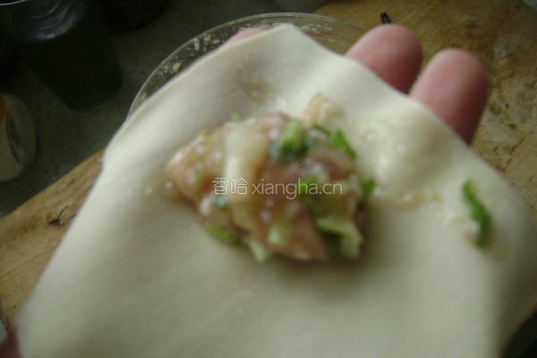 榨菜抄手的做法图解4