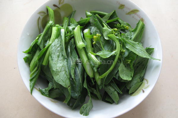 蚝油菜心面的做法图解4