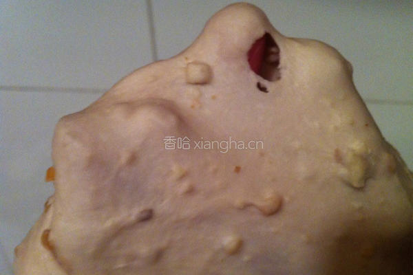 花生核桃仁面包的做法图解3