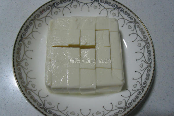榨菜肉末蒸豆腐的做法图解4