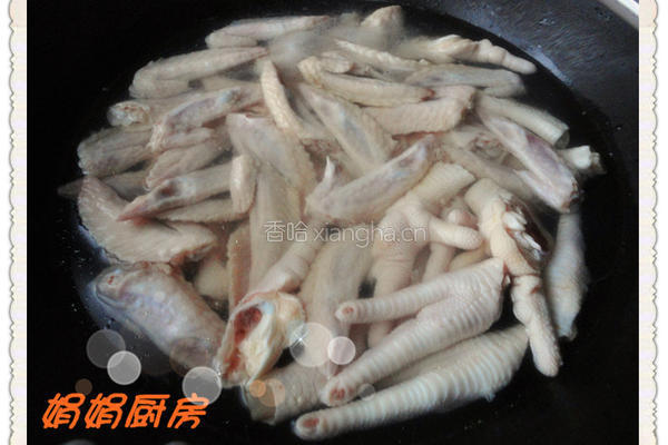 卤煮鸡尖与鸡脚！的做法图解1