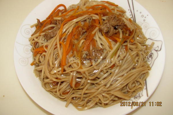 挂面也能做出炒面的做法图解8