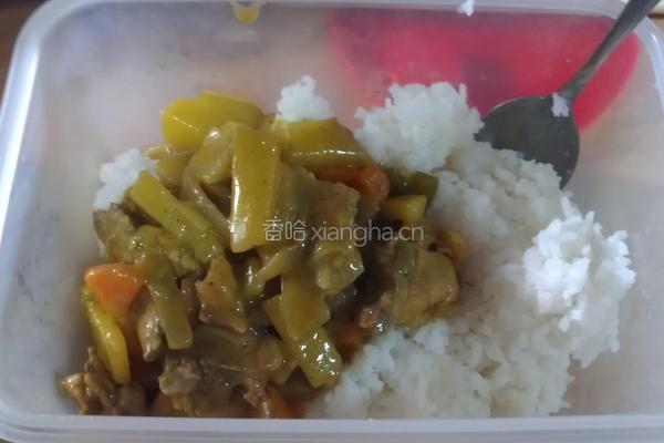 咖喱鸡饭！的做法图解17