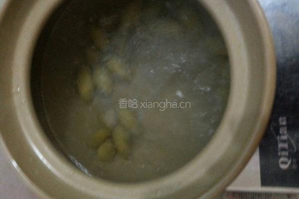青橄榄炖猪粉肠的做法图解6