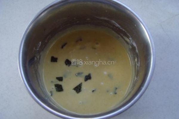 青芥海苔费南雪的做法图解7