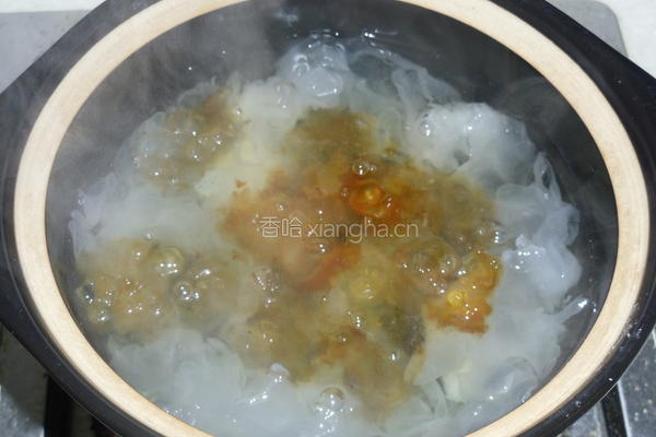 雪莲子桃花泪的做法图解3