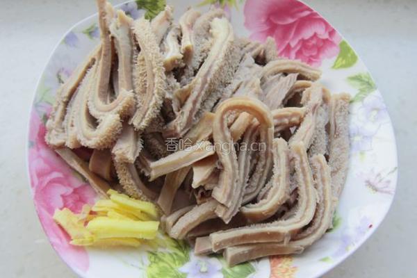 干锅牛肚的做法图解3