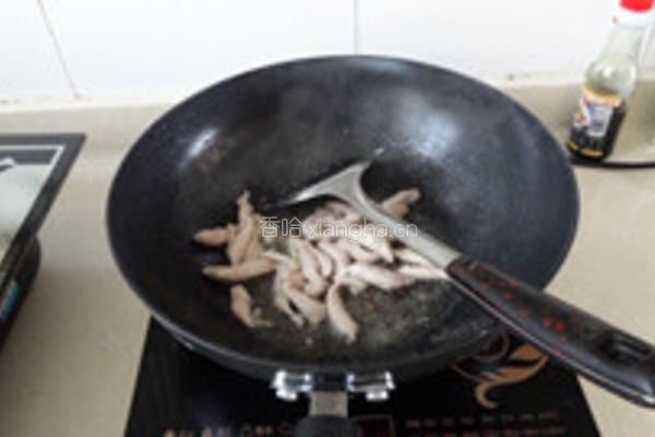 甜椒肉丝的做法图解4