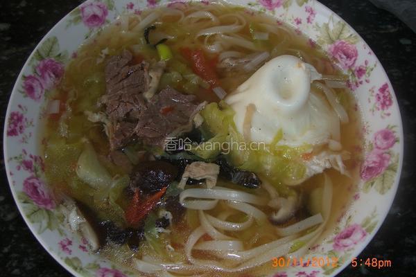 早餐牛肉面的做法图解16