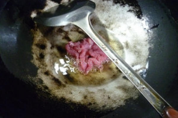 香干里脊肉炒榨菜的做法图解5