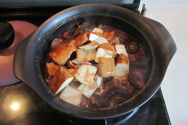 香干烧肉的做法图解8