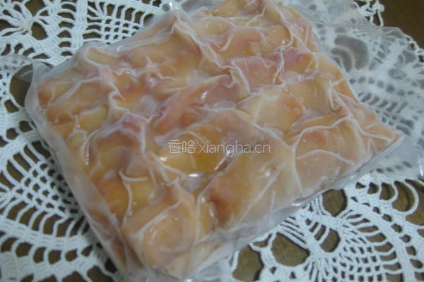 生食冰冻鲜赤贝的做法图解1