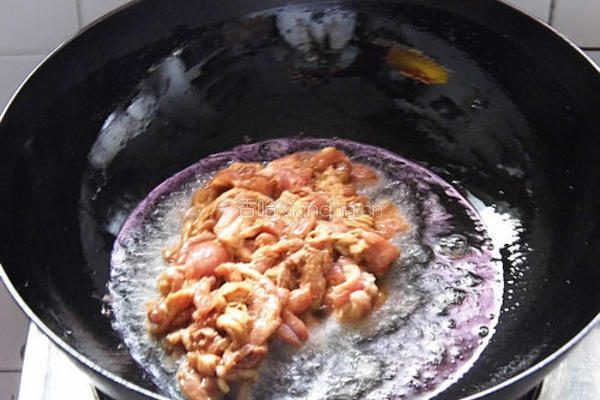 甜椒小炒肉的做法图解6