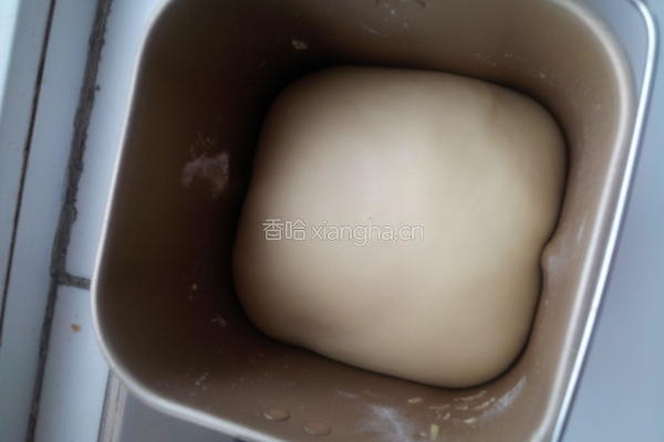 海苔肉松排包的做法图解1