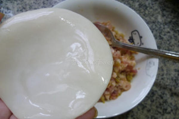 榨菜猪肉馅锅贴的做法图解7