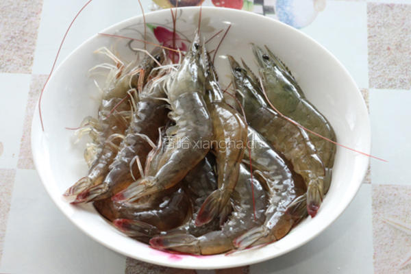 茶香干煸虾的做法图解4