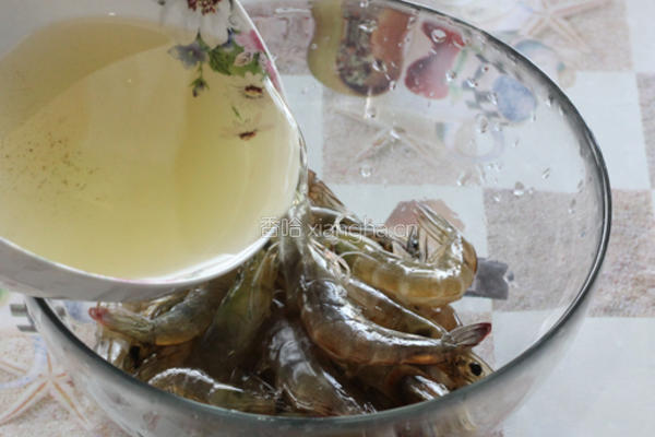 茶香干煸虾的做法图解6