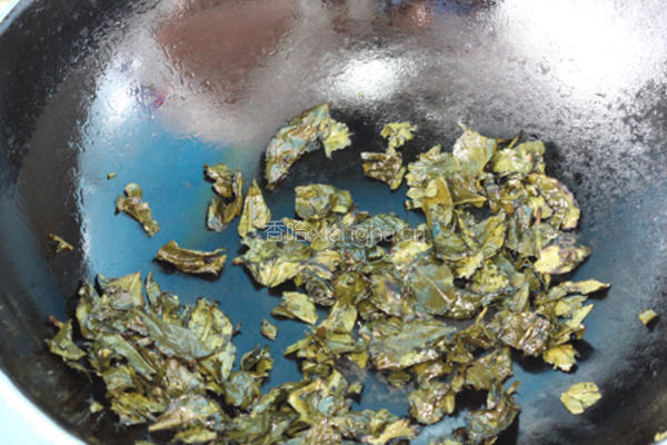 茶香干煸虾的做法图解10