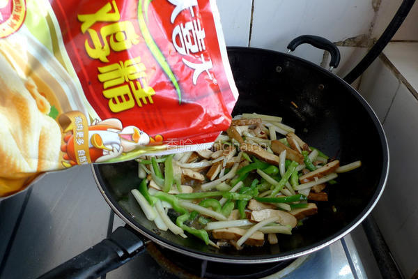 时蔬香干的做法图解9