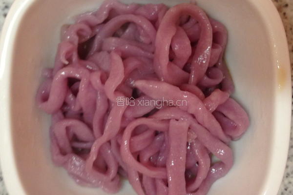 榨菜肉絲紫水晶麵的做法图解19