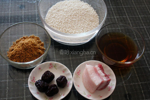 糯米酒饭的做法图解1