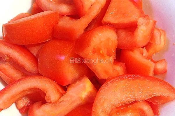 西红柿面疙瘩汤的做法图解2