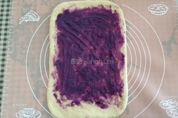 紫薯土司面包机的做法图解5