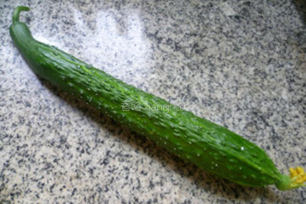 橄榄菜炒青瓜的做法图解1