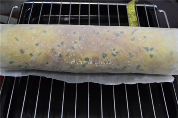 海苔肉松面包卷的做法图解10