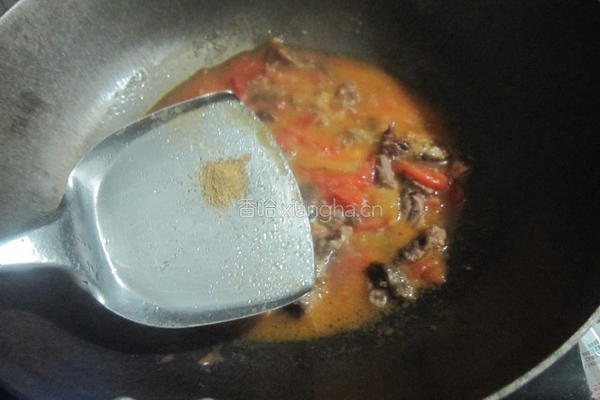 西红柿肉丝面的做法图解6