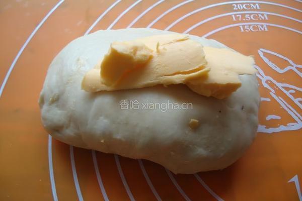 肉松海苔面包的做法图解2