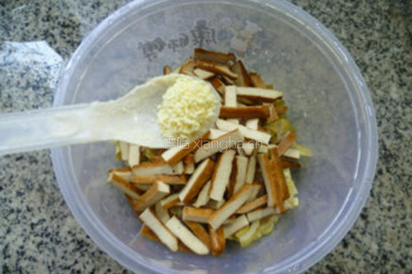 香干拌羊尾笋的做法图解8
