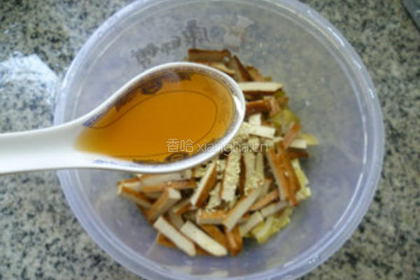 香干拌羊尾笋的做法图解9